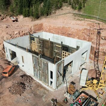 Neubau Maschinenhalle Schuttertal 