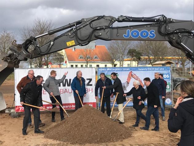 Spatenstich für die Modernisierung der Kläranlage Herbolzheim