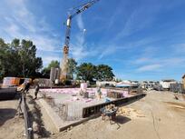 Bewehrung der Bohrpfähle